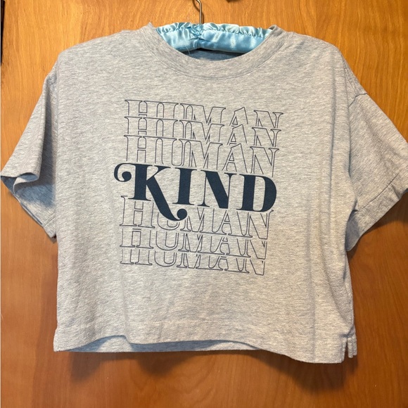 GAP Other - GAP Gray 'Human Kind' Kids Tee